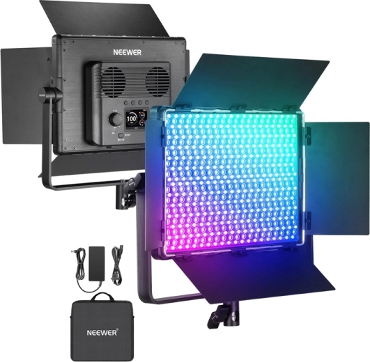 Neewer RBB1200 profesionálne LED panelové svetlo RGBCW