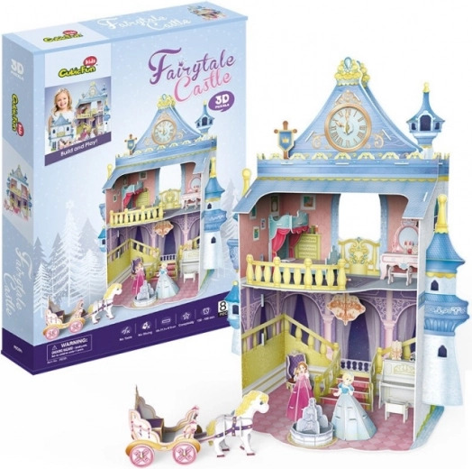 CubicFun 3D puzzle rozprávkový zámok, 81 dielikov