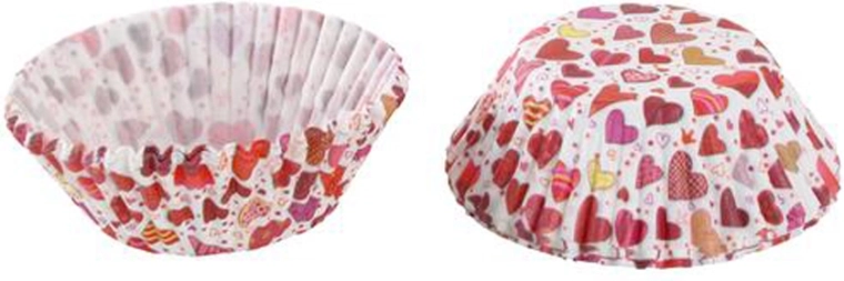 Papierové košíčky na muffiny TORO, 60 ks