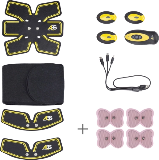 Elektrický posilňovač brušných svalov ABS MASTER Pro (EMS stimulátor)