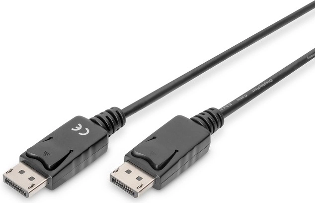 Kábel DisplayPort s sponou 1080p 60Hz FHD DP/M DP/M čierny 1m