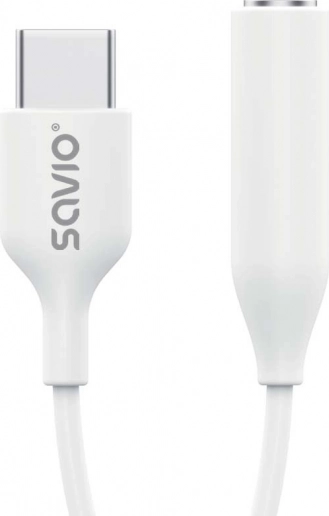 adaptér usb‑c na 3,5 mm mini jack s dac pre samsung savio