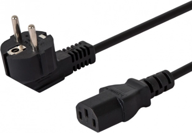 Napájací kábel CEE 7/7 (E/F) - IEC C13, 5 m