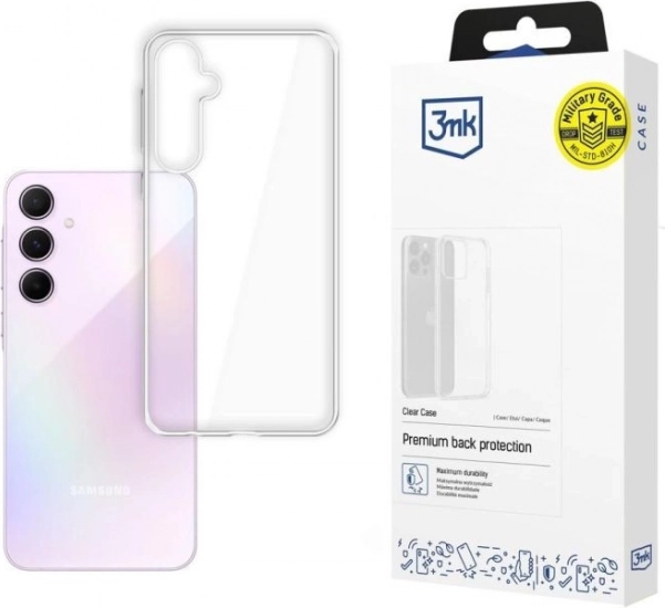 Priehľadné puzdro pre Samsung A55 5G