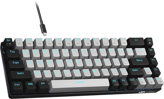 MageGee MK-BOX káblová mechanická klávesnica čierno-sivá