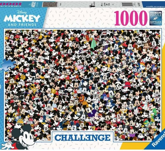 Ravensburger puzzle Mickeyho Výzva 1000 dielikov