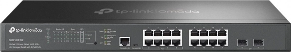 Switch 16× 2.5G PoE+ s 2× SFP+ 10G