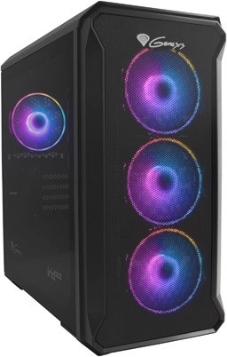 Genesis Irid 503 ARGB V2 micro tower skriňa s bočnicou z tvrdeného skla a USB 3.0
