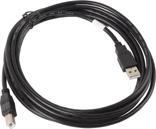 USB kábel 2.0 AM–BM 3 m čierny