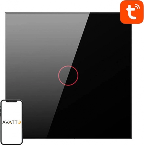 Inteligentný vypínač svetla ZigBee Avatto LZTS02-EU Way No Neutral TUYA (biely) – B1