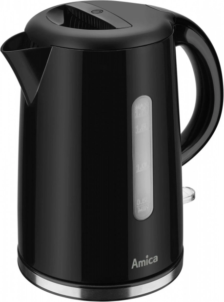 Elektrická kanvica Amica čierna 1.7l