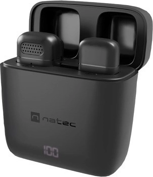 Bezdrôtový klopový mikrofón NATEC Hopper s USB-C