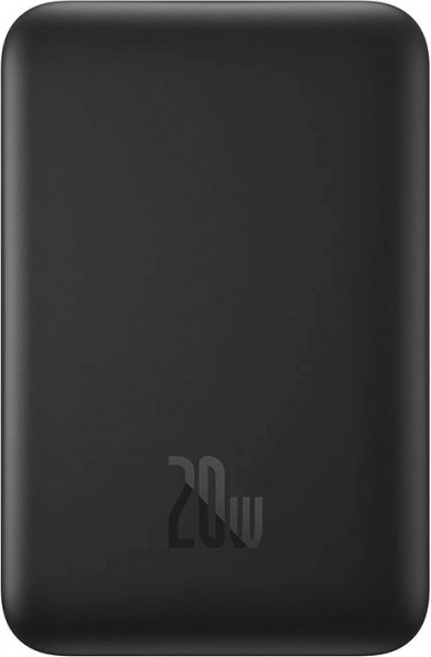 Magnetická powerbanka BASEUS Magnetic Mini 10000 mAh s USB‑C a 20W rýchlym nabíjaním – čierna