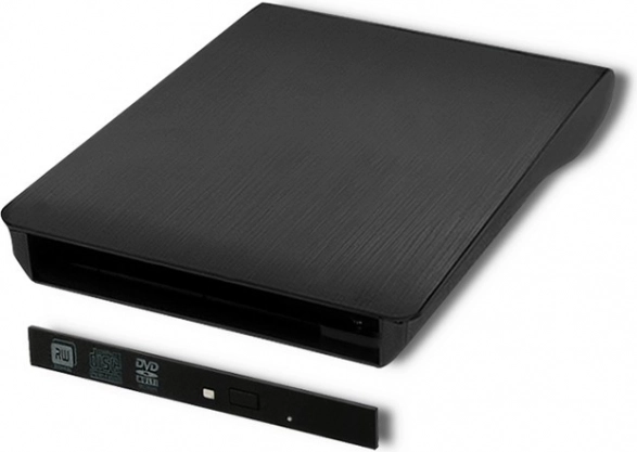 Externý box pre optickú mechaniku CD/DVD SATA s USB 3.0 (9,5 mm)