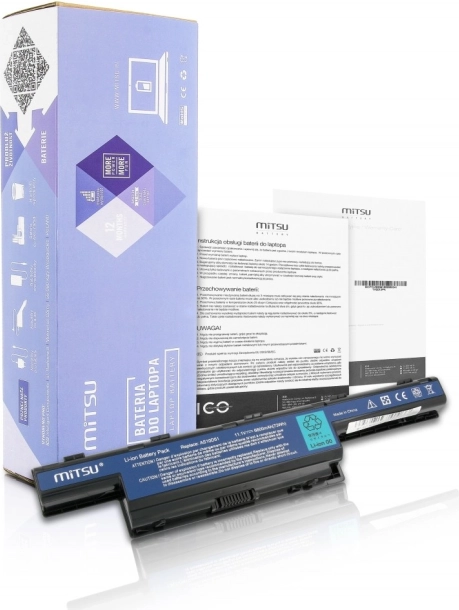 Batéria Mitsu Li-Ion pre Acer Aspire 4551, 4741, 5741 6600mAh
