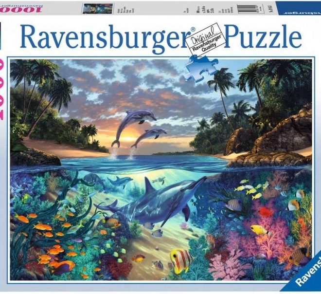 Puzzle Ravensburger Korálová zátoka 1000 dielikov
