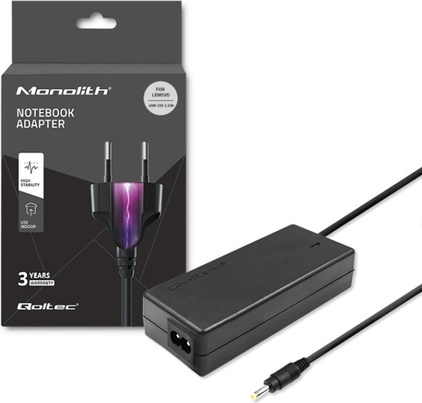 Napájací adaptér pre Lenovo 45 W 20 V 2.25 A 4.0 × 1.7 mm + sieťový kábel