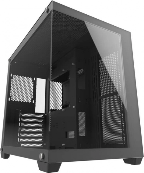 Tmavá počítačová skriňa Darkflash C285P čierna