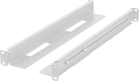 Posuvné montážne lišty do racku 397–680 mm, sivé, 1U