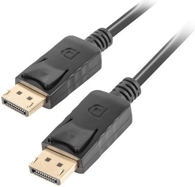 Kábel DisplayPort 1.2 (0,5 m), LANBERG – 4K, čierny