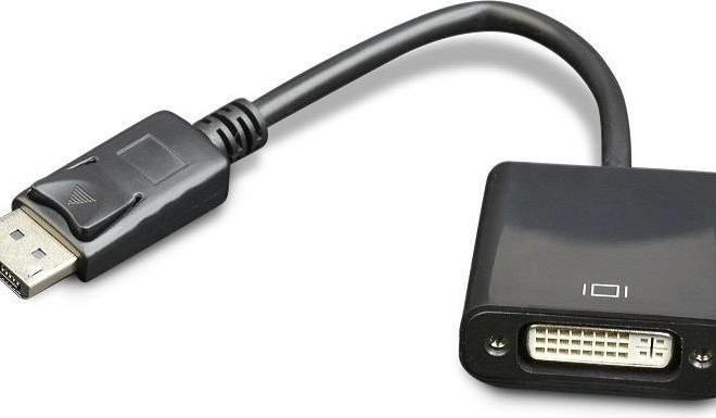 Adaptér DisplayPort (M) na DVI (F) čierny