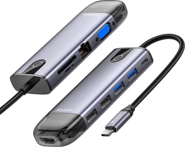 Mcdodo Rozbočovač 6 v 1 USB-C