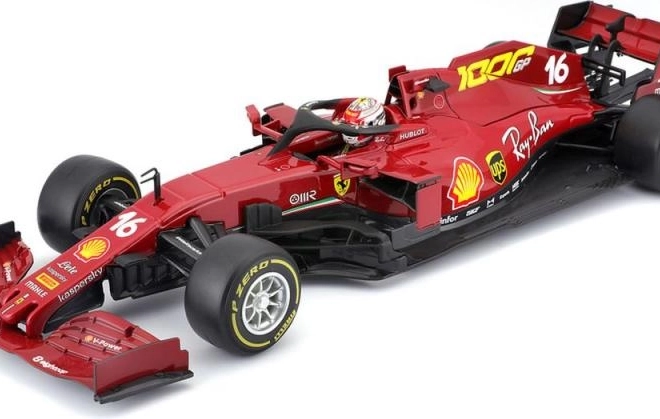 BBURAGO FERRARI SF1000 F1 2020 #16 Charles Leclerc 1:18 – Veľká cena Rakúska