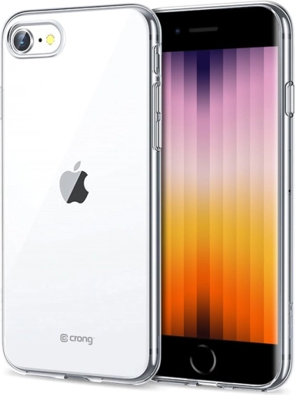crong crystal slim priehľadné puzdro pre iphone se (2022/2020) / 8 / 7