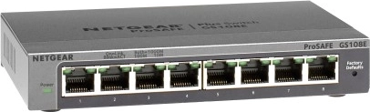 NETGEAR 8‑portový gigabitový prepínač Plus