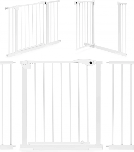 Bezpečnostná zábrana na schody a dvere, 74-105 cm, oceľ, ECOTOYS