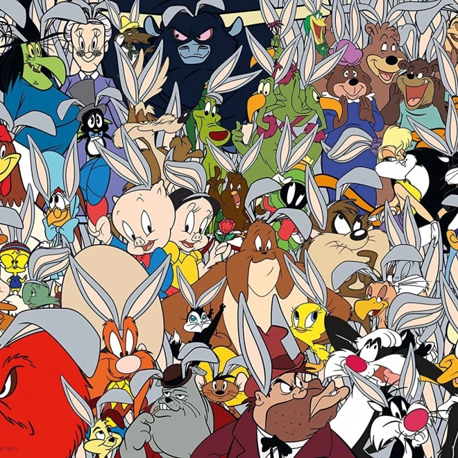 Puzzle LOONEY TUNES Challenge 1000 dielikov Ravensburger
