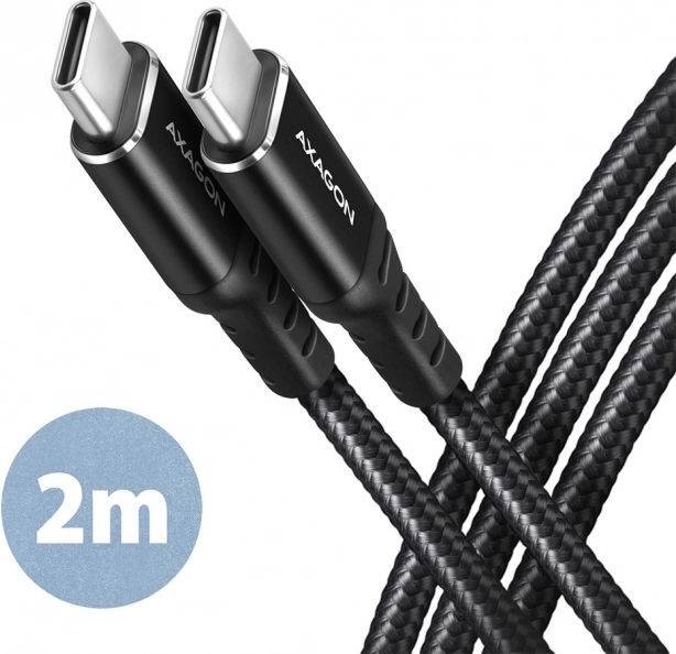 Prémiový kábel USB-C na USB-C 2.0, 2m, PD 60W, 3A