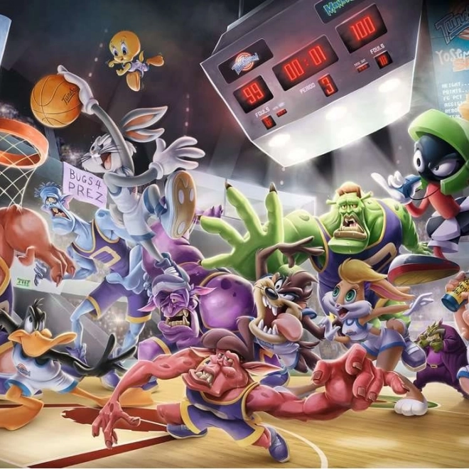 Puzzle SPACE JAM finálny smeč – 1000 dielikov RAVENSBURGER