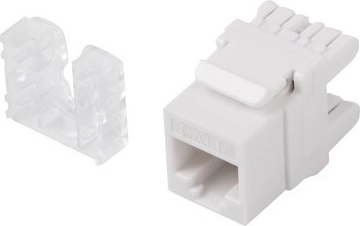 Keystone modul RJ45 LSA UTP kat. 6, 180° do montážnej krabice