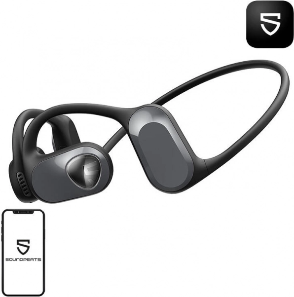 Soundpeats RunFree bezdrôtové slúchadlá čierna