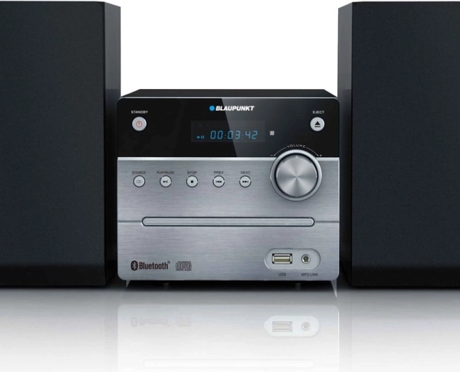 Mini HiFi systém MS12BT s CD, MP3, BT, FM a USB, 2 x 5W