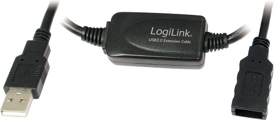 USB predlžovací kábel 2.0 s aktívnym zosilňovačom signálu 10 m