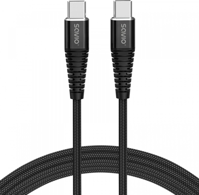USB-C kábel Savio 5A 2m