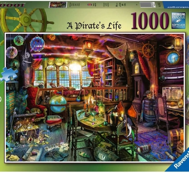 Ravensburger 1000-dielne puzzle Pirátsky život
