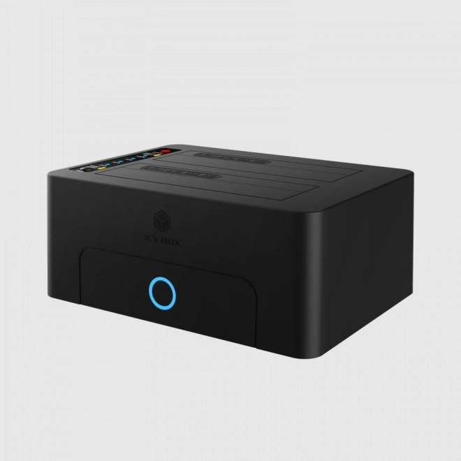 Icy Box dokovacia a klonovacia stanica pre 2x 2,5"/3,5" SATA HDD/SSD s USB 3.0, UASP a SATA III
