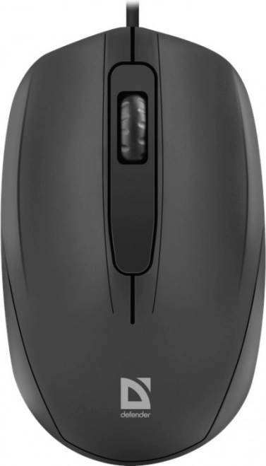 drôtová optická myš DEFENDER Alpha MB-507, 1000 DPI, čierna