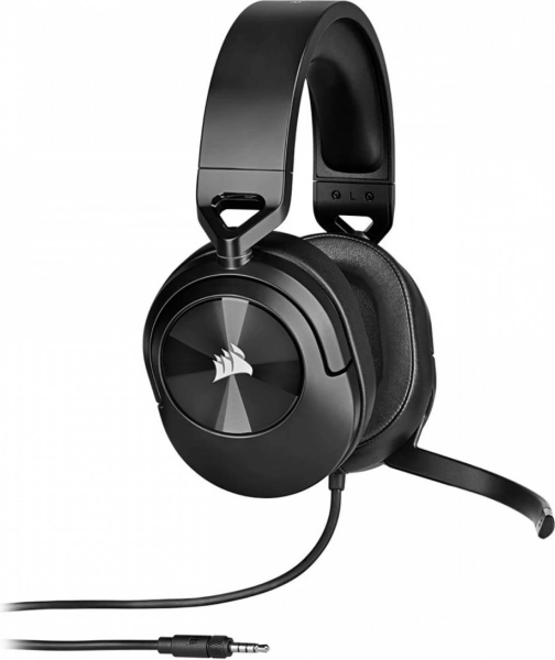 Herné slúchadlá CORSAIR s priestorovým zvukom 7.1 v farbe carbon