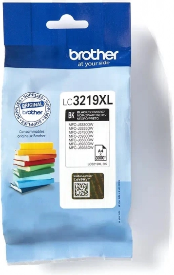 Čierna atramentová kazeta Brother LC3219XL pre MFC-J5330DW/J5730DW/J5930DW/J6530DW/J6930DW