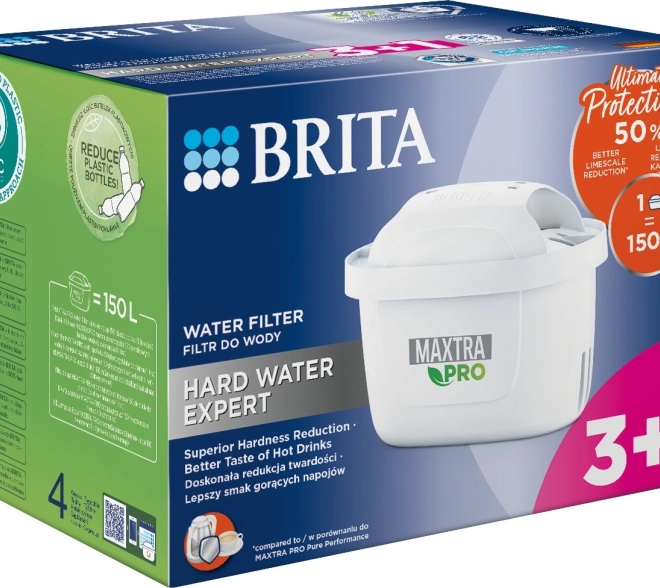 Vymeniteľný filter Maxtra Pro Hard Water Expert 3+1 ks