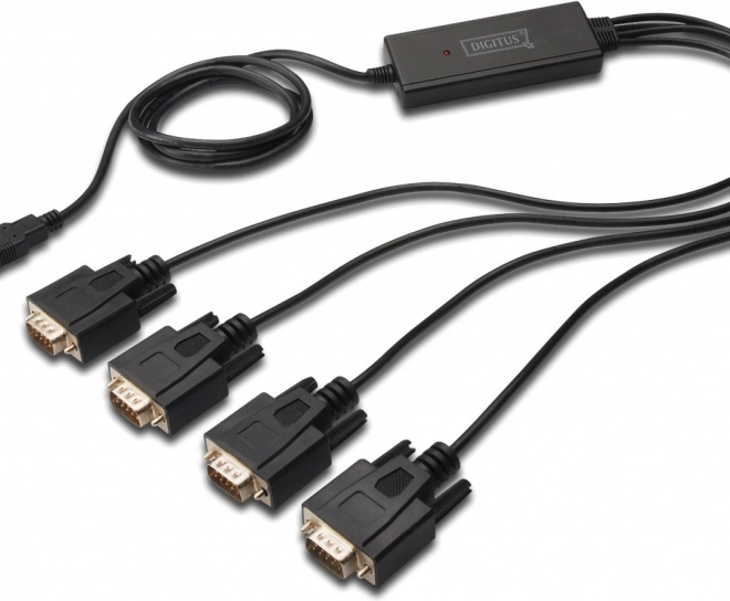 USB adaptér na 4x RS232 s káblom 1,5m