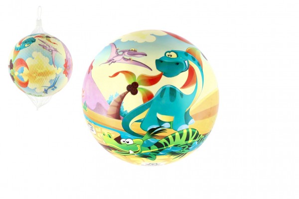 Nafukovacia lopta s dinosaurami - 22 cm
