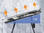 Ručný snehový pluh na kolesách 95 cm