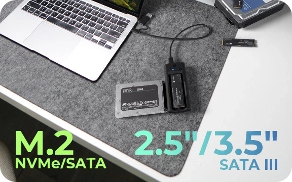 Stojan pripojenia IB-180MS-C31 pre SSD a HDD