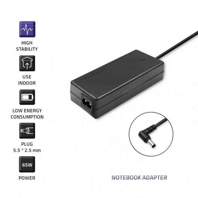 Adaptér pre Toshiba 65W 19V 3.42A