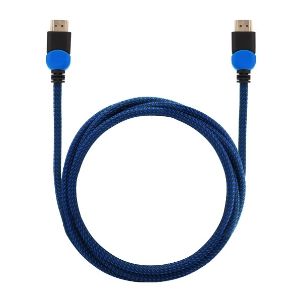 HDMI kábel 2.0 modrý-čierny 1,8m